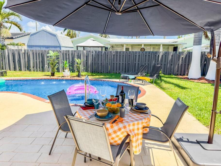 Amazing Home W Heated Pool 8 Mins To The Beach Lighthouse Point Kültér fotó